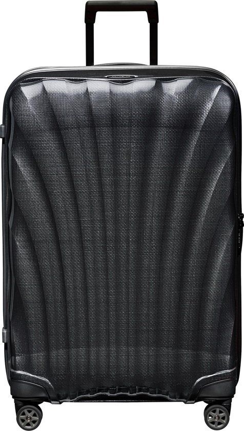 Samsonite C-Lite Spinner 75/28 (Medium) Black Hard Case Luggage - 94L