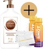 Devoted Creations Coconut Krèm + 2 Your Sun Shots + 2 Verfrissingsdoekjes