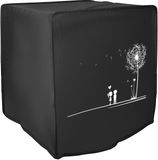kwmobile Airfryer Cover Compatible with Ninja MAX PRO (6.2L) - Plastic Fryer Cover - Dandelions Love Design