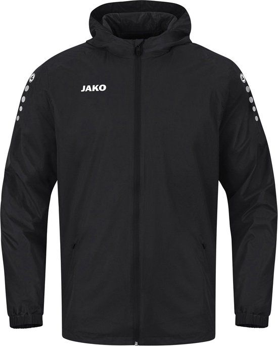 Jako Team 2.0 Regenjas Junior - Zwart - Maat 116