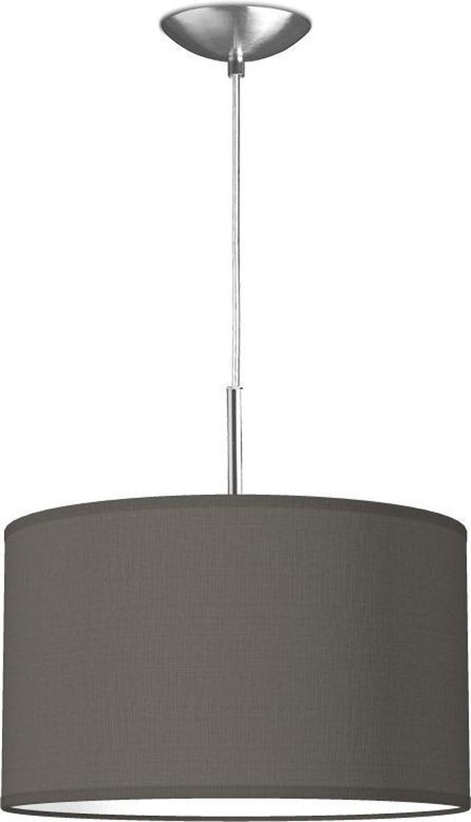 Home Sweet Home Hanglamp - - verlichtingspendel inclusief lampenkap - moderne pendellamp - 1 lichts - Ø 35 cm lengte 100cm - geschikt voor E27 LED lampe - antraciet