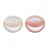 NUK Perfect Match fopspeen siliconen 0-6m 2 stuks - Beige