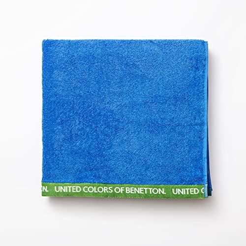 United Colors of Benetton Strandhanddoek - 90 x 160 cm - Blauw