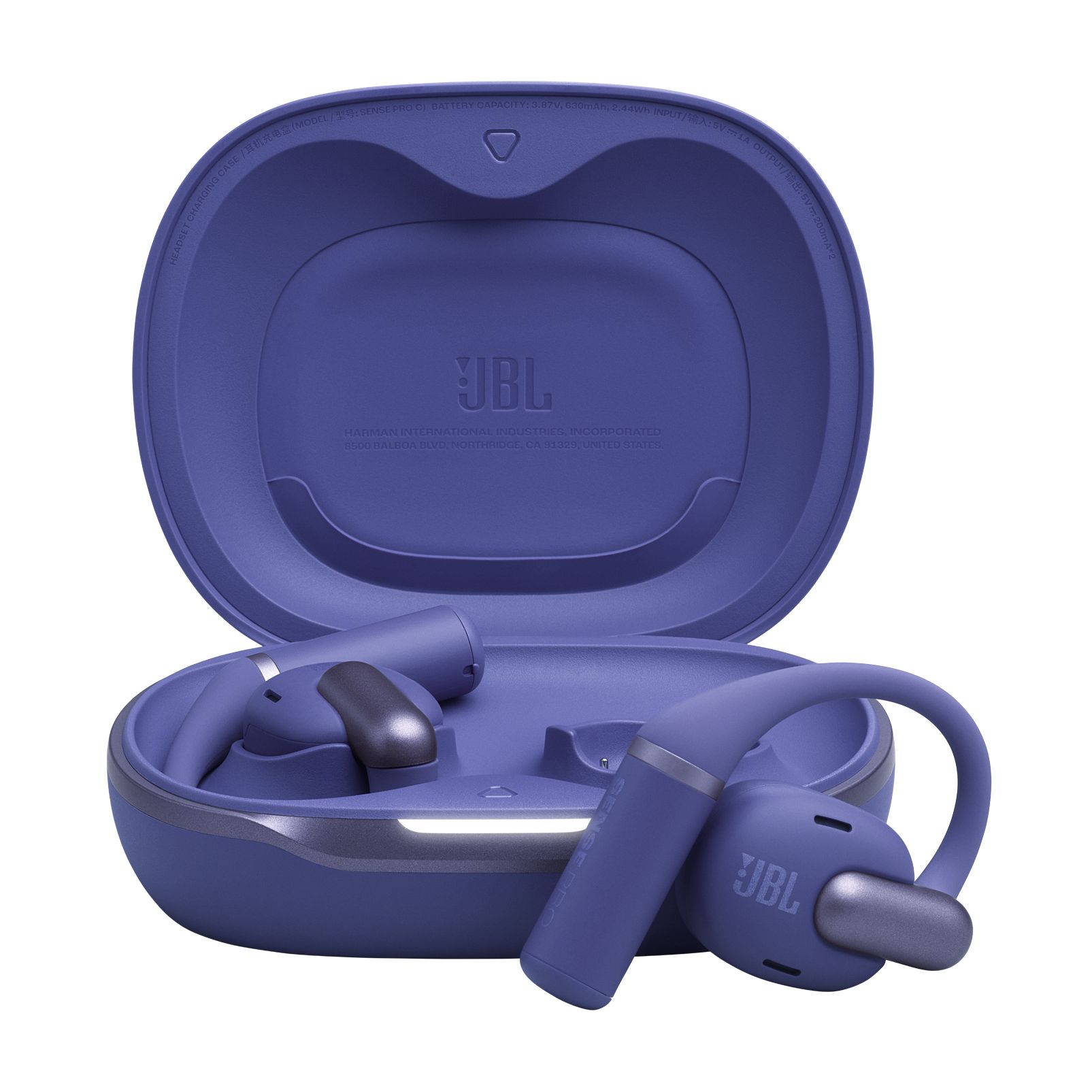 JBL Sense Pro True Wireless Earhook Earbuds - Blue