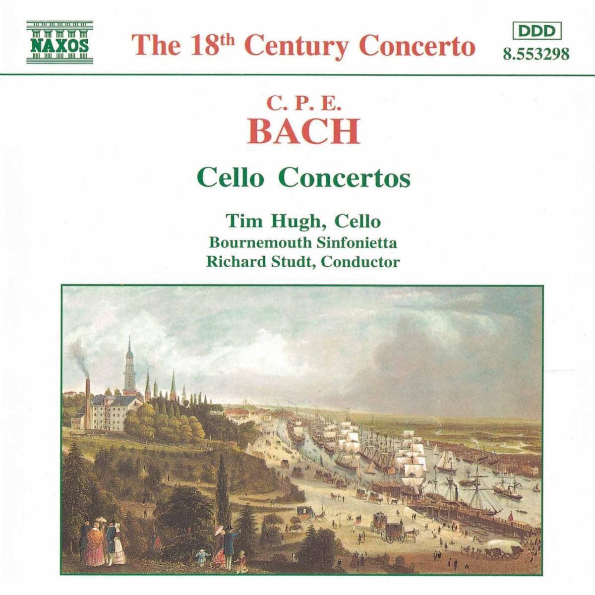 OUTHERE Bach Carl Philipp Emanuel: Concerti per Violoncello Wq170-172 CD