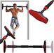 FIT4MED Barre de traction - Rouge - 63-100 cm