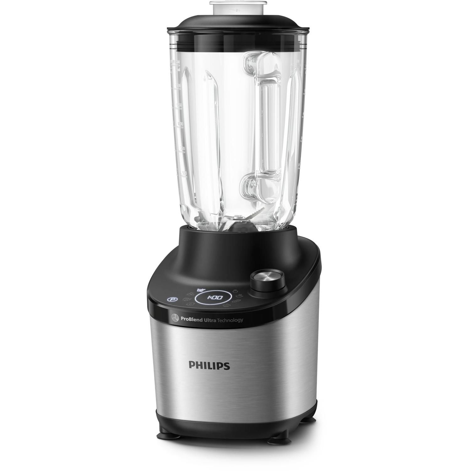 Philips 7000 Series HR3760/00 High-speed Blender - 1500W - Black & Metallic