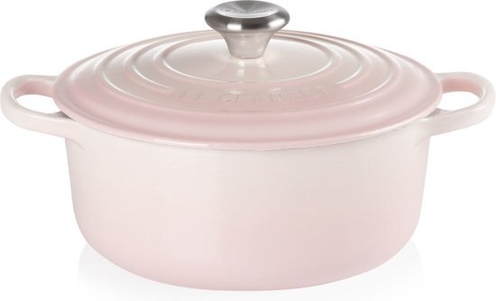 Le Creuset Braadpan 24cm 4,20l Shell Pink
