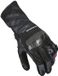 Macna Krown geperforeerde Dames Motorfiets Handschoenen - Zwart, Maat XS