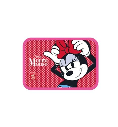 Seven Minnie Broodtrommel voor kleuterschool en school, rood, 0,85 liter
