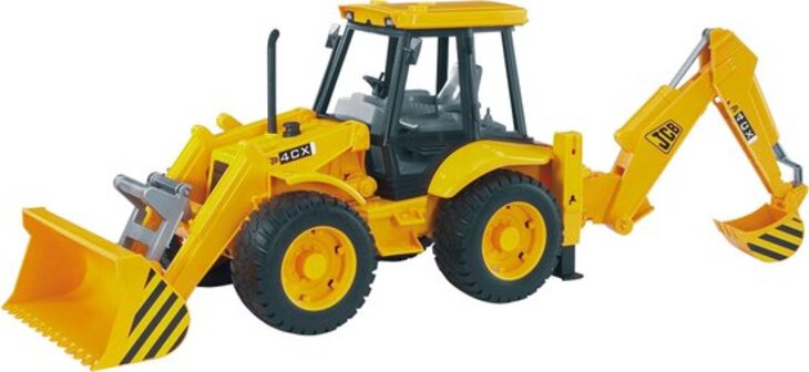 Bruder - JCB Backhoe Loader (2428) - Geel - 1:16 Schaal