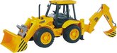 Bruder - JCB Backhoe Loader (2428) - Geel - 1:16 Schaal