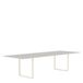 Muuto Table à manger 70/70 295x108 cm linoléum gris-Contreplaqué-Sable
