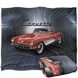 Chevrolet Corvette Shine Officieel gelicenseerde Silky Touch Super Zachte Sprei Deken, 152 x 127 cm
