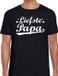 Bellatio Decorations Shoppartners Bv Liefste papa cadeau t-shirt zwart heren XXL