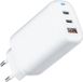 Forcell Reisadapter GaN 65W met 2x USB-C poorten, 1x USB-A poort - 3A met PD Quick Charge 4.0 functie