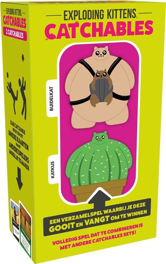 Exploding Kittens Catchables Katkus & Buidelkat