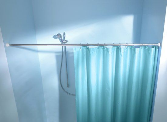 KLEINE WOLKE Spanstang chroom 125-220cm 25mm