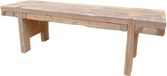 Inspiring Minds Banc de rebord de fenêtre 58cm banc en bois marron comme décoration de rebord de fenêtre