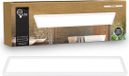 B.K.Licht Shallow - LED Badkamerlamp Plafonniere - paneel plafondlamp - badkamerverlichting met neutraal wit licht - IP44 - 98 x 20 cm - wit