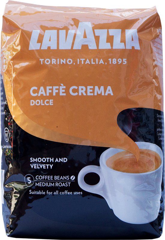 Lavazza Caffe Crema Dolce - Koffiebonen - 1 kg