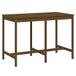 VidaXL Tuintafel, honingbruin, 159,5x82,5x110 cm, massief grenenhout