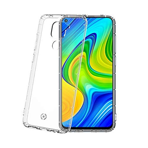 Celly Transparante beschermhoes voor Xiaomi Redmi Note 9 - Schokbestendig