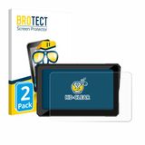 BROTECT - Screenprotector voor Carpuride W702 Plus 7" - Folie Beschermfolie transparant 2 Stuks