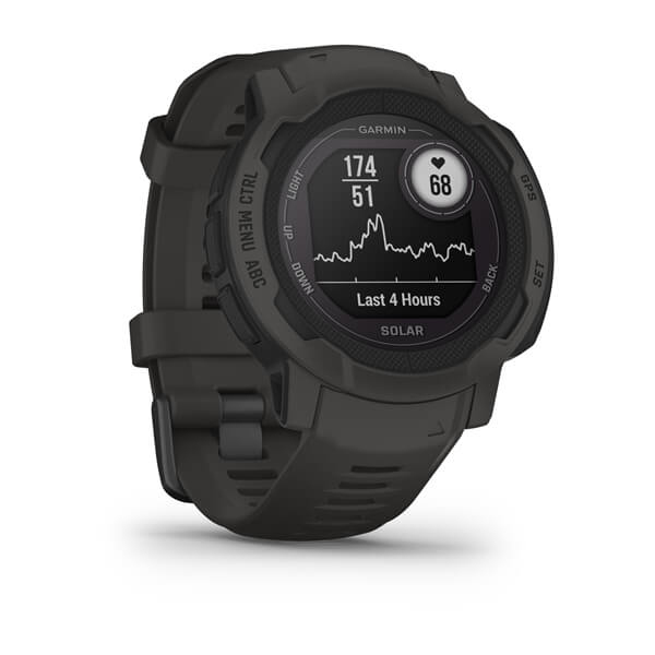 Garmin Instinct 2 Solar Smartwatch - Graphite - 45mm