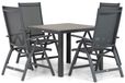 Presto Presto Vasto/Young 92 cm dining tuinset 5-delig