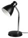 Lampe de bureau Harvey, métal, noir mat/chrome, 1x E27