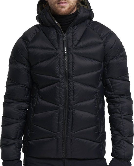 Tenson Facet Jas Heren - Zwart - Maat 3XL