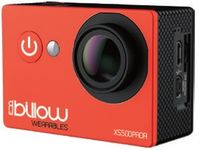 Billow XS600PRO Action Camera - 4K Ultra HD, 16MP, WiFi, 2" LCD, Red/Black