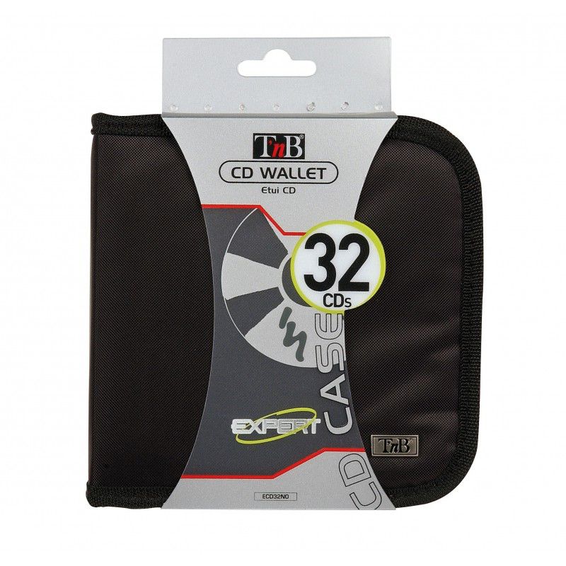 T'nB ECD32NO CD-doosje zwart nylon