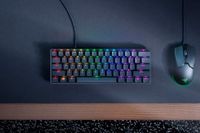 Razer Huntsman Mini Tastatur Gaming Draadloos Mechanisch Toetsenbord Transparant German QWERTY