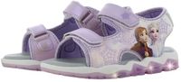 Leomil Frozen - Sandalen voor meisjes - Anna en Elsa Lichtgevende schoenen voor kinderen - Zomerschoenen van 2 tot 8 jaar - Maat 29 - Paars