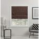 Exclusive Home Curtains Acadia Total Blackout Romeinse lampenkap, 27 x 64 cm, chocoladebruin