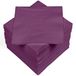 HEKU 100 effen servetten, 3-laags, 33 x 33 cm, paars