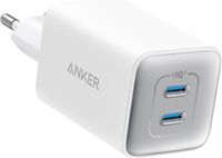 Anker USB C oplader 47 W, 523 lader (Nano 3), compact met 2 poorten GaN snellader voor iPhone 14/14 Plus/14 Pro/14 Pro Max/13, Galaxy, Pixel 4/3, iPad/iPad Mini (kabel niet inbegrepen)