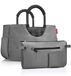 Reisenthel Loopshopper M Shopper - Twist Silver Grijs