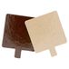 García de Pou 223.75 karton, dubbelzijdig, 1100 g/m2, 8 x 8 cm, chocoladebruin/bonbons, 200 stuks