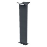 LEDVANCE ENDURA STYLE BAT LED Buitensokkel/lantaarnpaalverlichting Donkergrijs IP44 9,5W Warm Wit