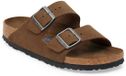 Birkenstock Arizona Soft Footbed Suede Leather Narrow Bruin 36 EU