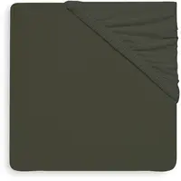 Jollein Hoeslaken Jersey 60 x 120 cm Ash Green/Leaf Green (2-pack)