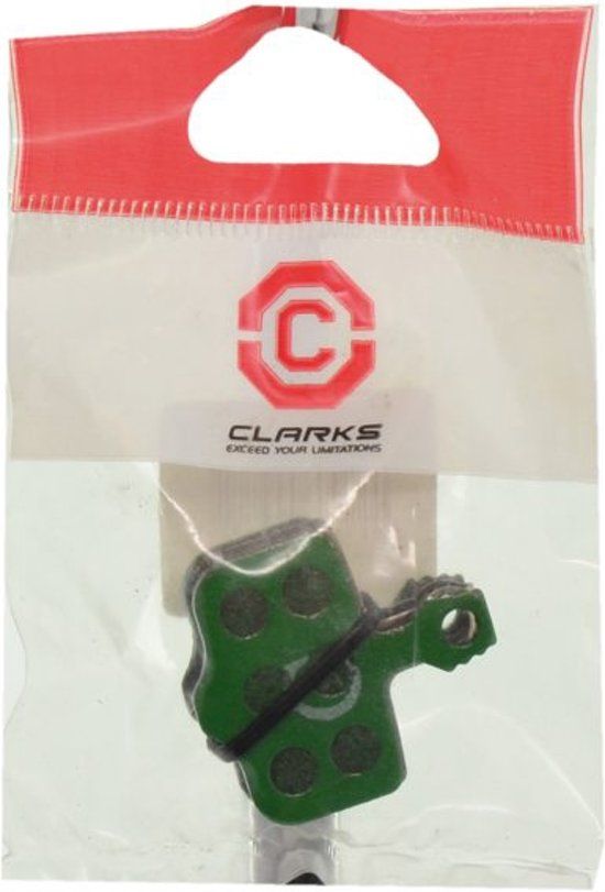 Clark S. Remblok schijfrem organic Shimano XTR/XT/SLX/M985/M785/M666/S700/Alfi - Zwart