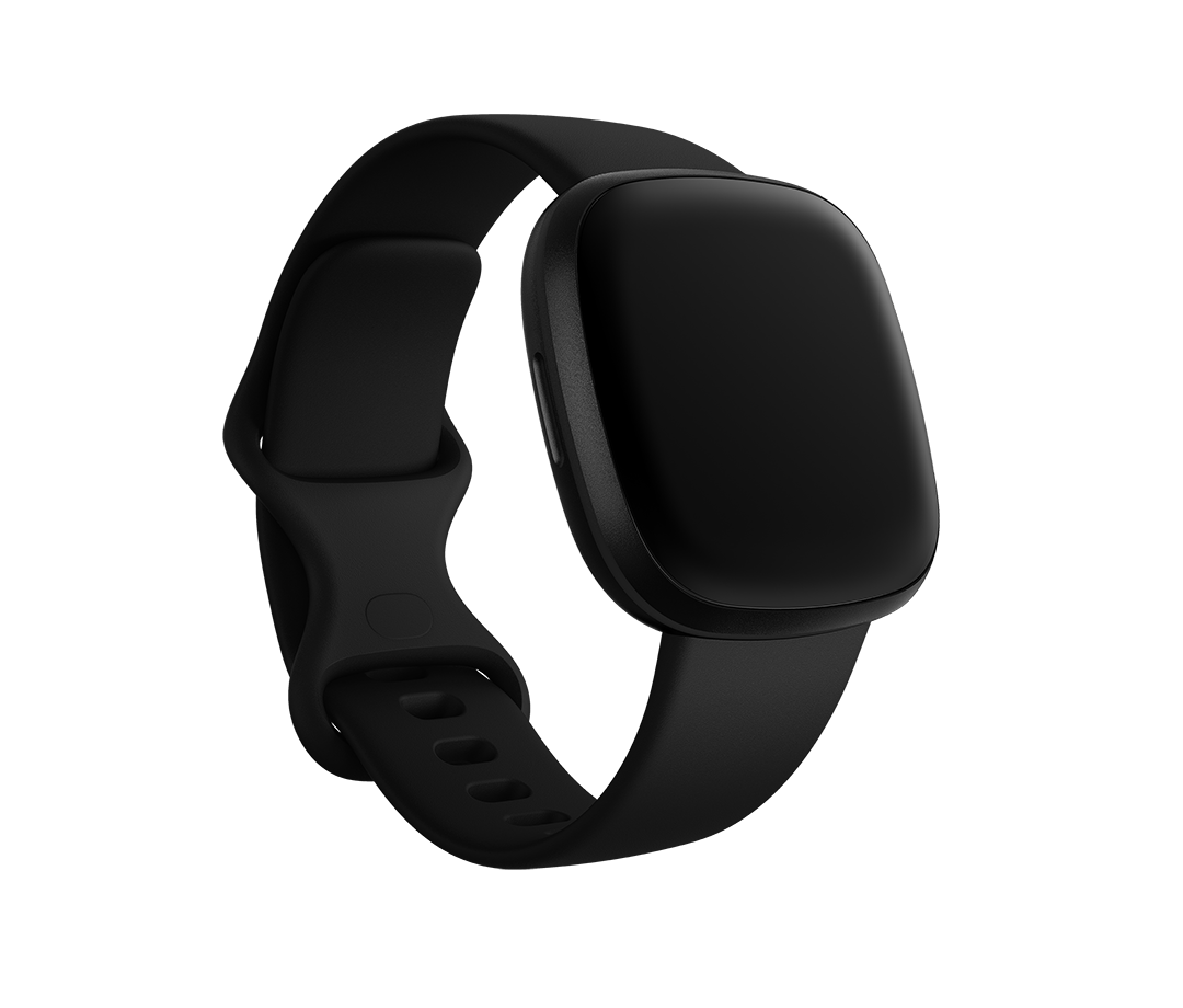 Fitbit Infinity Band - Zwart - Silicone - Band - Sense, Versa 3