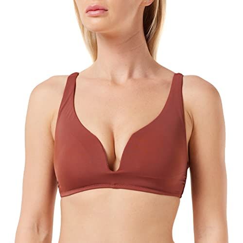 Dagi Dames Triangle Bikini Top - Bruin - Maat 44