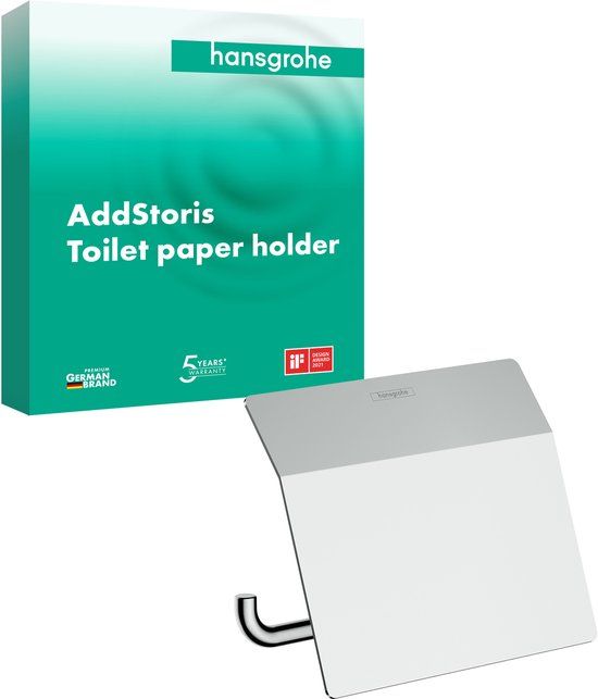 Hansgrohe AddStoris - Deksel voor papierrolhouder - Chroom