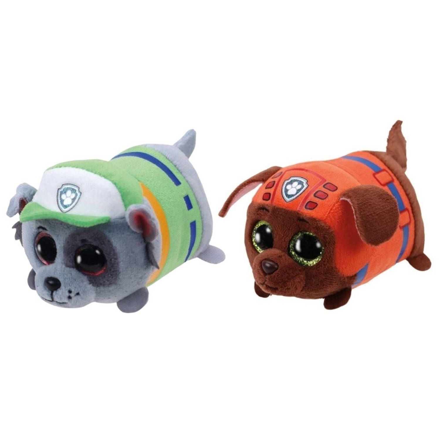 TY - Knuffel - Teeny Paw Patrol - Rocky & Zuma - Meerkleurig
