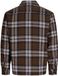 JACK & JONES Overhemd navy / bruin / wit